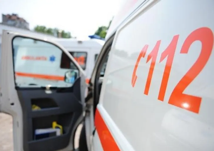 Bătrână izbită de camion în apropierea unei piețe