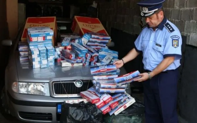Prins cu marfă de contrabandă