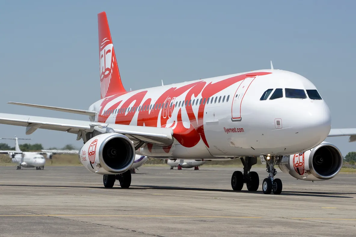 Primul zbor operat de compania Ernest Airlines la Iași