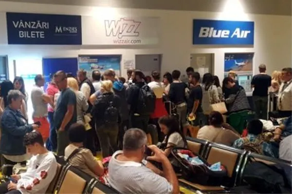 Scandal iscat pe Aeroportul Iași de anularea cursei spre Bologna
