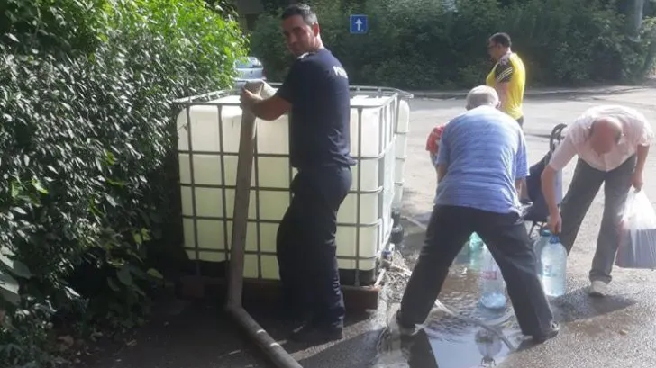 Fără apă potabilă în mai multe zone din Iași