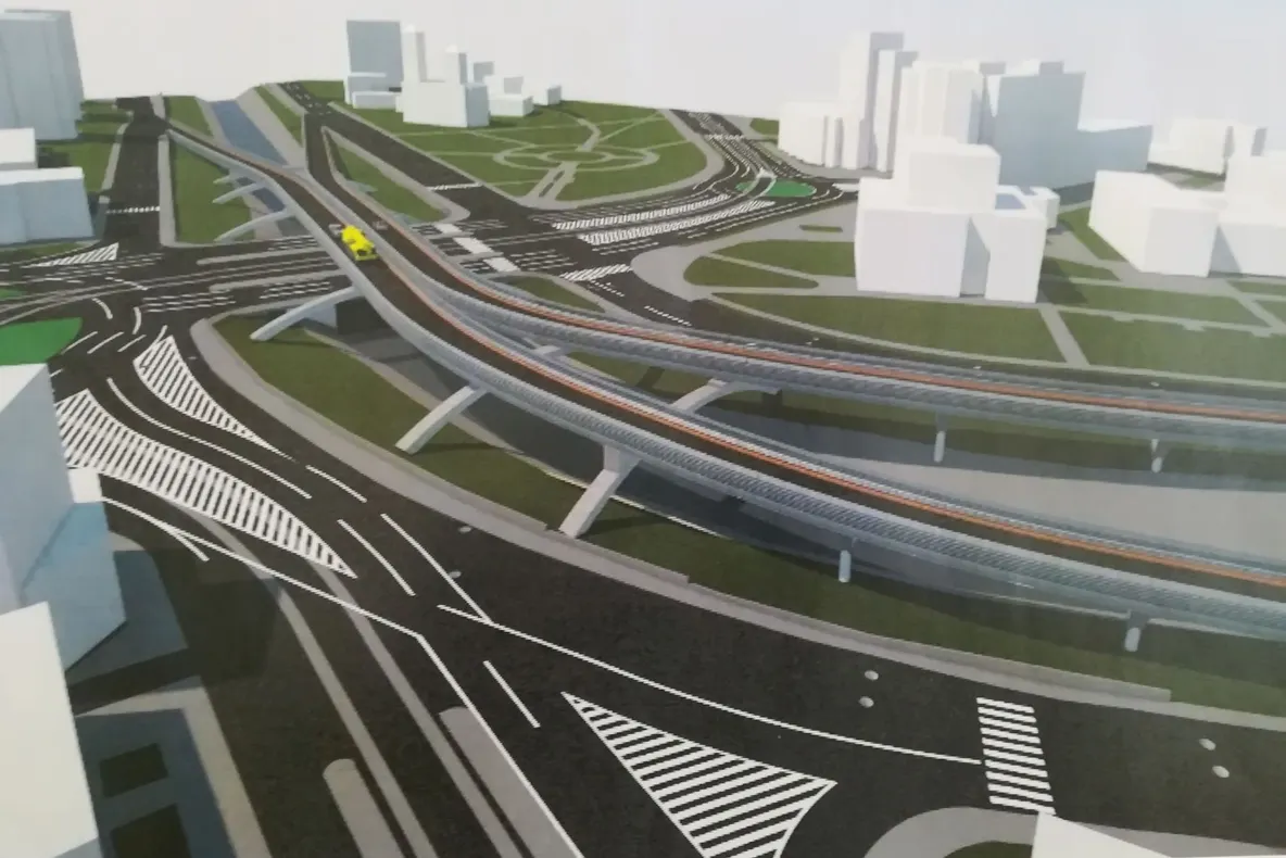 Soluție supraterană pentru traversarea unei importante intersecții din Iași
