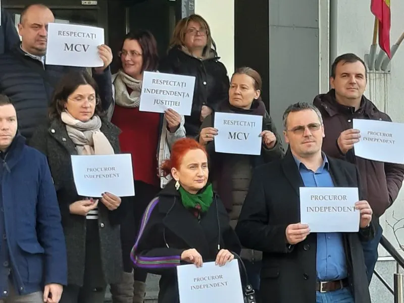 Protest al angajaților E-ON Iași