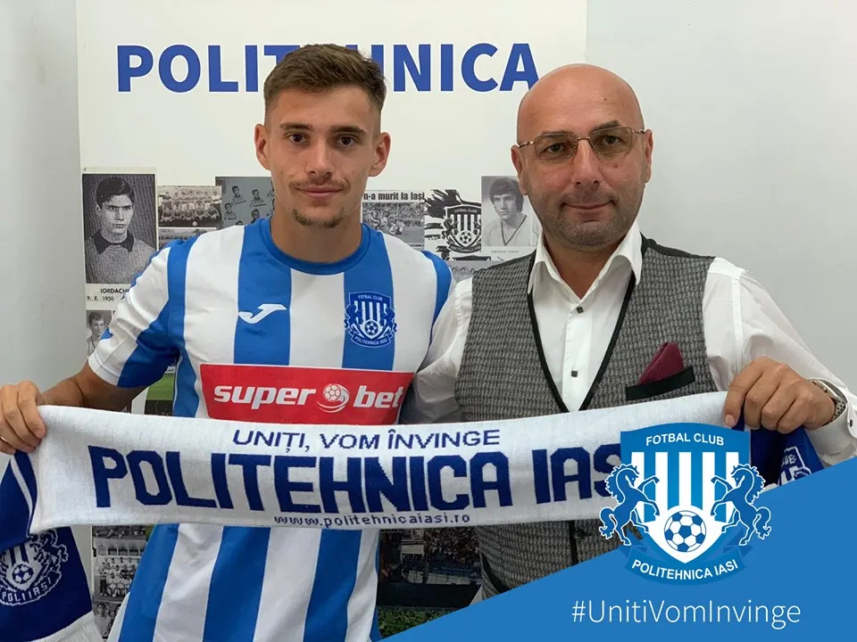 Doi jucători Under 21 au semnat cu Politehnica Iași
