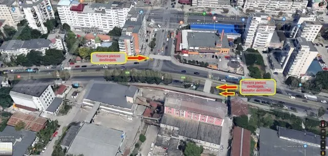 Primăria Iași a decis desființarea a două treceri de pietoni într-o zonă intens circulată (FOTO)