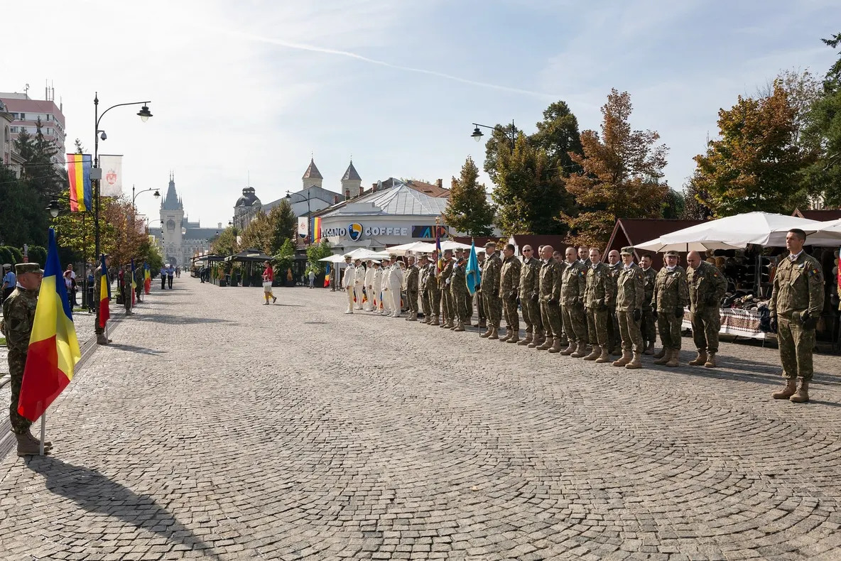 Zi de sărbătoare pentru Batalionul 151 Infanterie „Războieni” Iași - FOTO