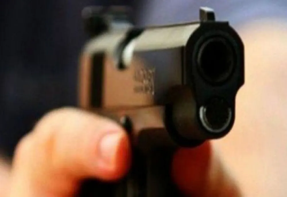 Cel care a tras aseară cu un pistol cu bile într-un tânăr s-a prezentat singur la politie