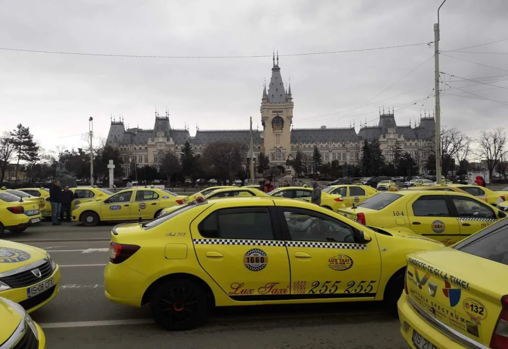 Protest al taximetriștirlor ieșeni. Centrul orașului va fi paralizat!