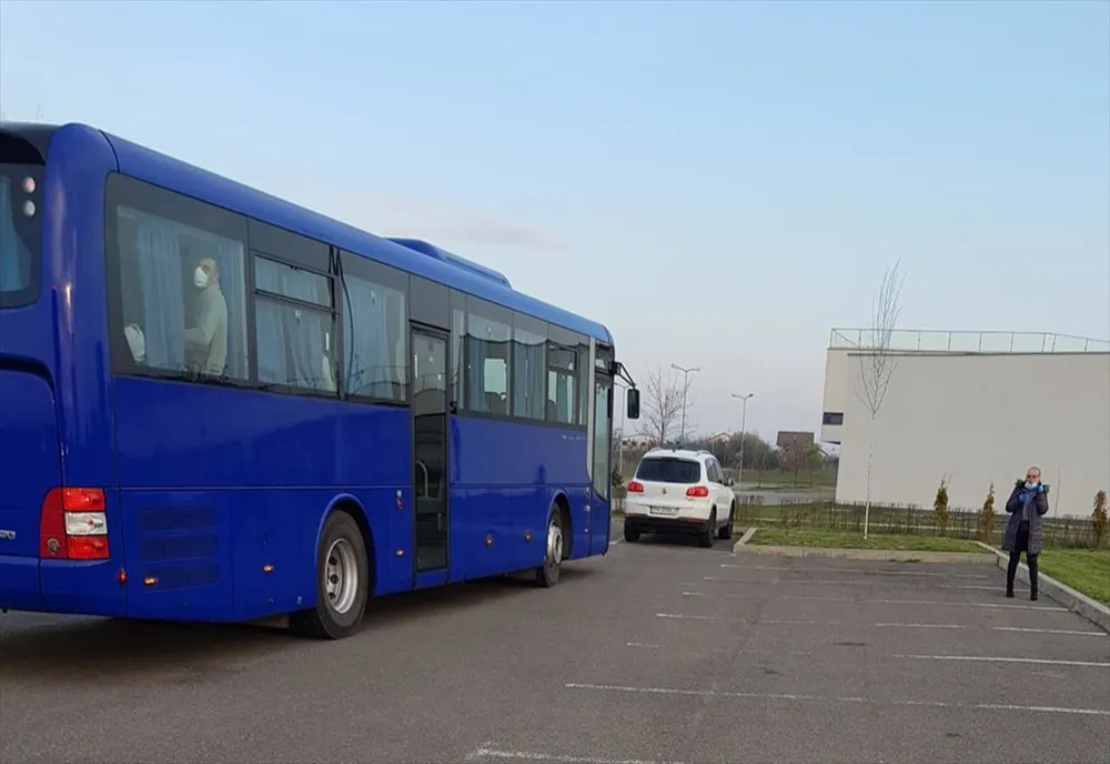 Comunicat IPJ Galați - Șofer ieșean strivit de autocar