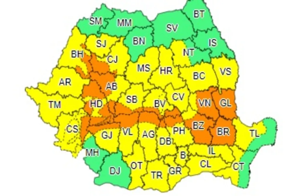 Nu scăpăm de ploi! Avertizare meteo