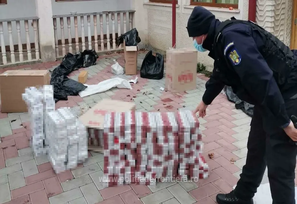 23 percheziţii domiciliare pe raza judeţelor Galați, Iași și Suceava pentru destructurarea unei reţele de contrabandă cu tutun