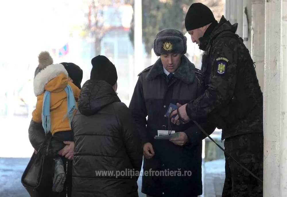 8.910 cetăţeni ucraineni au intrat în România în ultimele 24 de ore