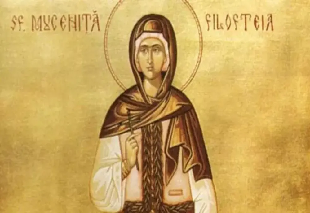 Sfânta Filofteia. Acatistul care ajută la vindecarea bolilor