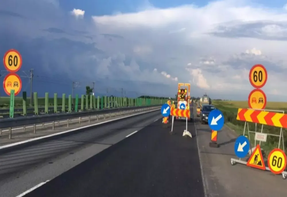 AUTOSTRADA A1 BUCUREȘTI - PITEȘTI: RESTRICȚII DE TRAFIC DIN CAUZA UNOR LUCRĂRI