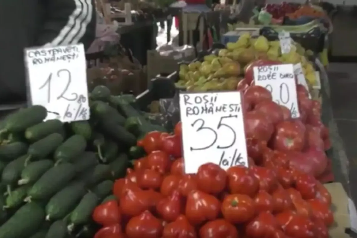 Scumpiri în piețe. Ce cumpără o pensionară cu 100 de lei