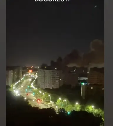 Foc de proporții în Sectorul 2: restaurant și trei spații comerciale, afectate de un incendiu violent pe Șoseaua Colentina