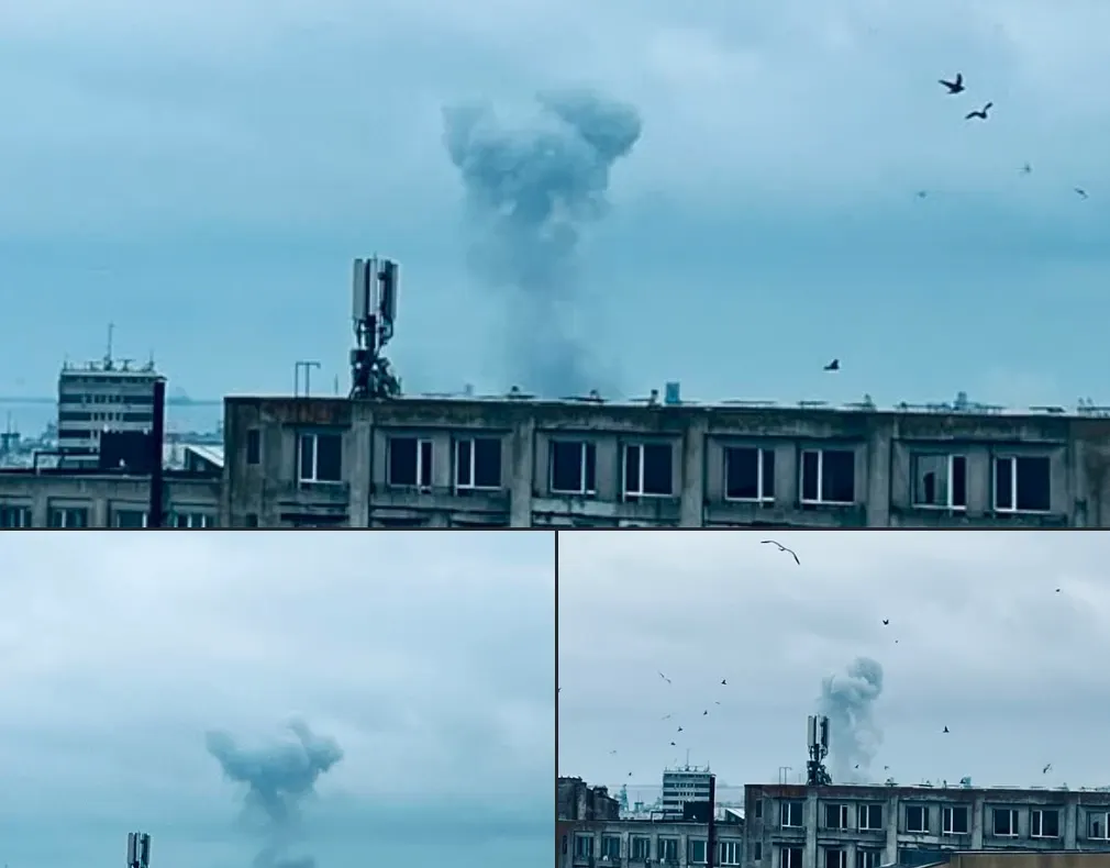 Explozie în Portul Constanța: o hală industrială a fost DISTRUSĂ după autodetonarea dronei maritime