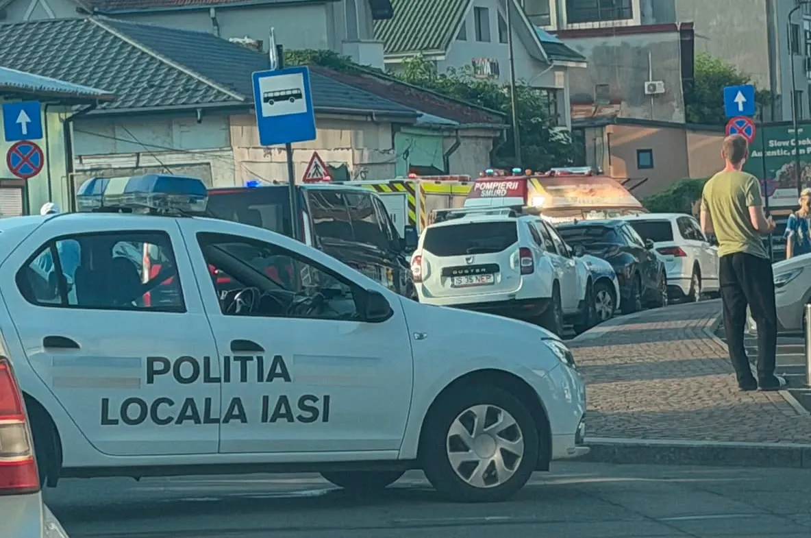 Incendiu la Palas Campus Iași. 50 de persoane evacuate după ce focul a izbucnit într-o cafenea