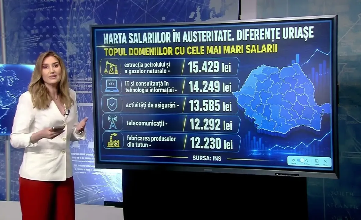 Harta salariilor după primul an de austeritate. Cât au pierdut românii din cauza inflației