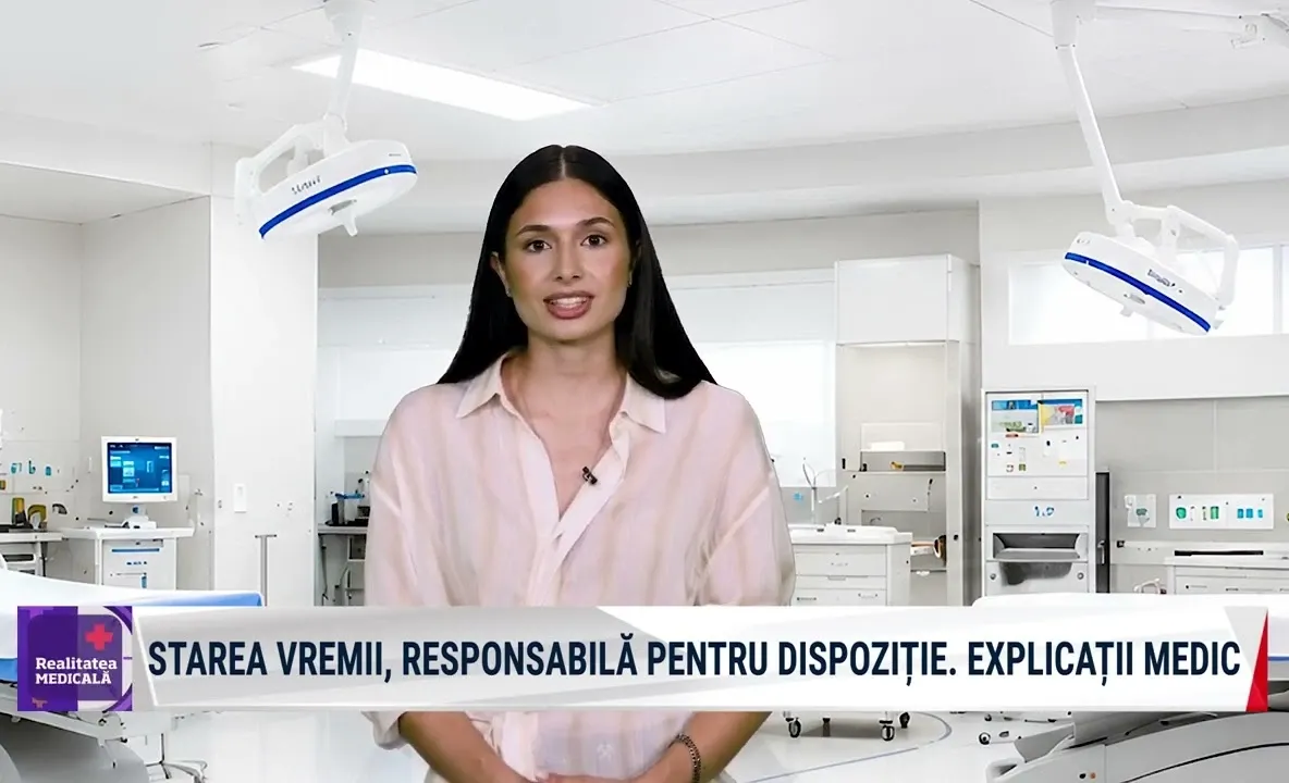 Realitatea medicală cu Nicole Păcuraru: De ce ne schimbă starea vremea? 