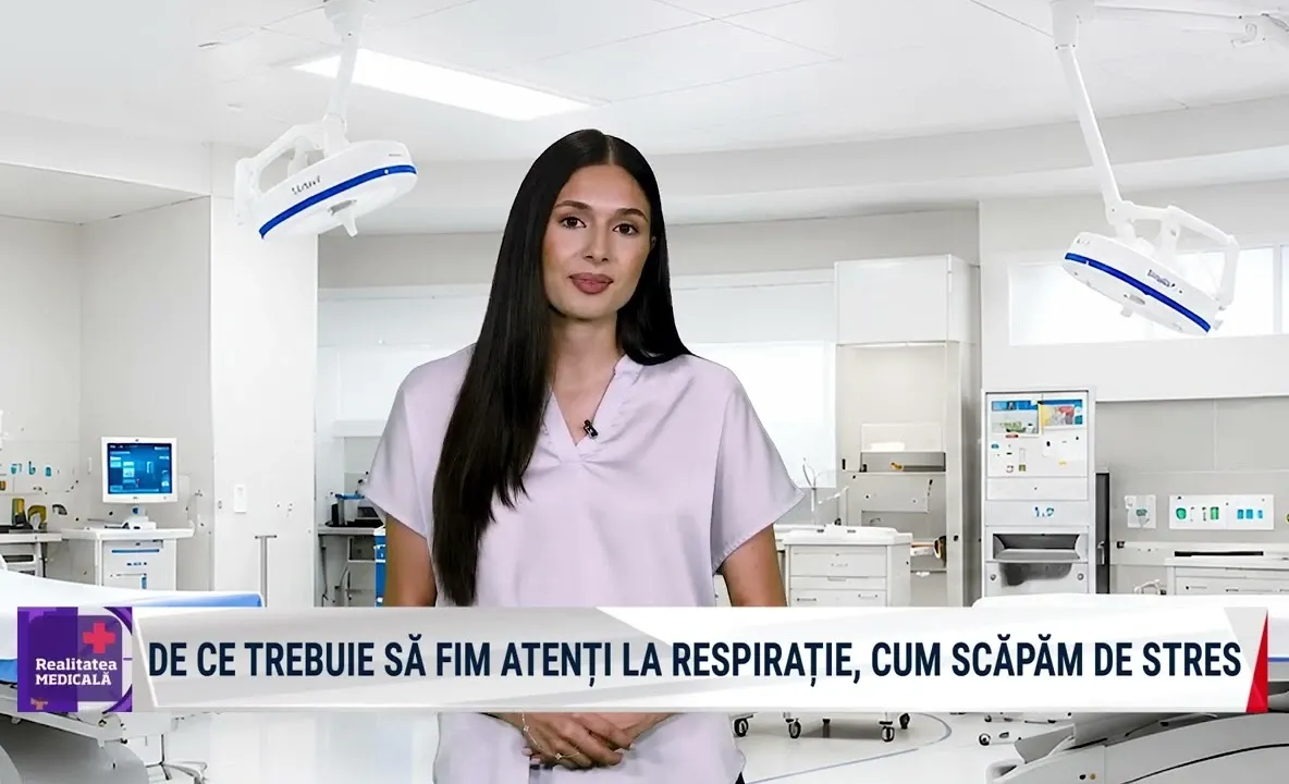 Realitatea medicală cu Nicole Păcuraru: De ce este importantă respirația corectă?