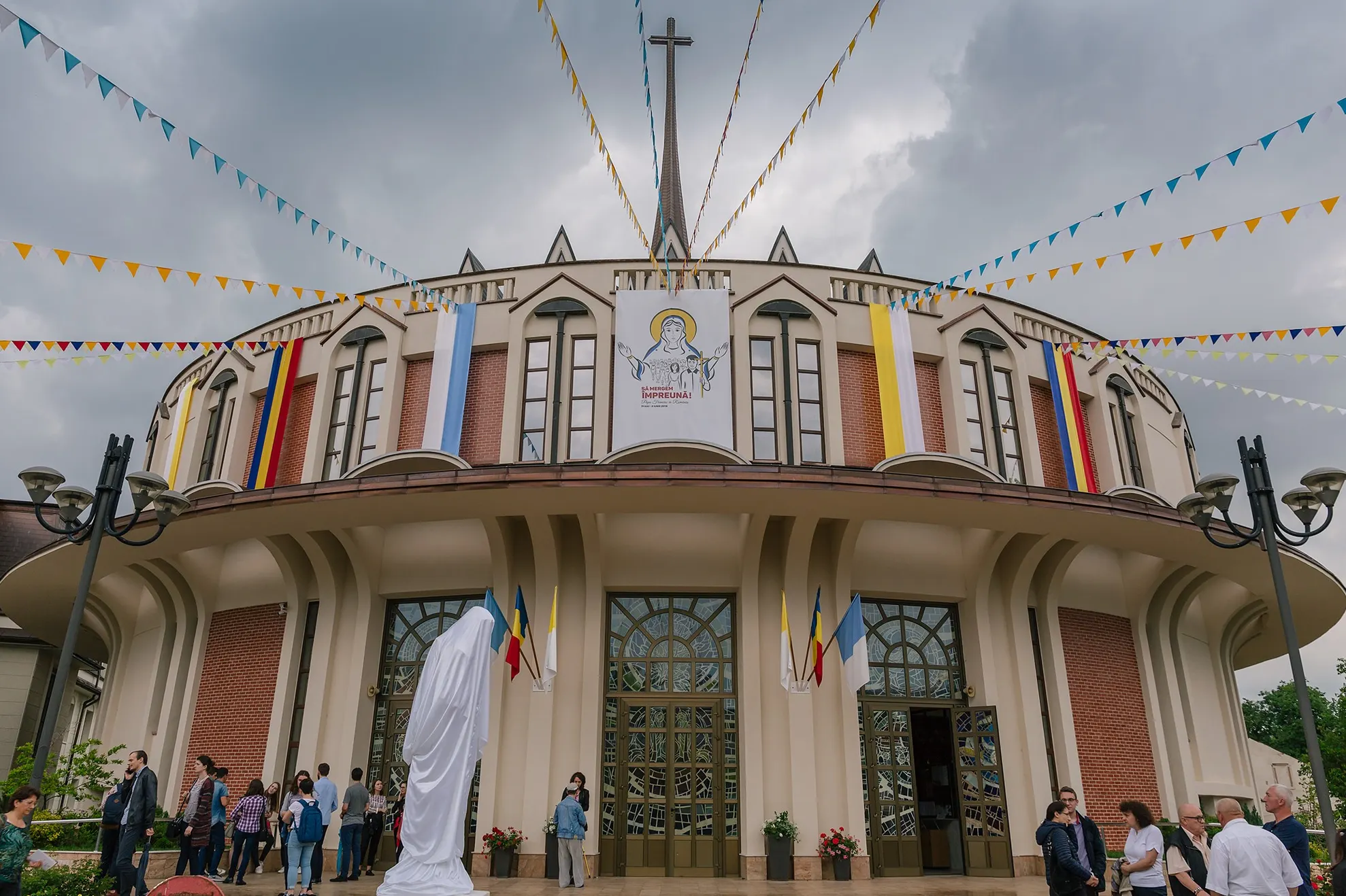 catedrala catolica - vizita Papa 2