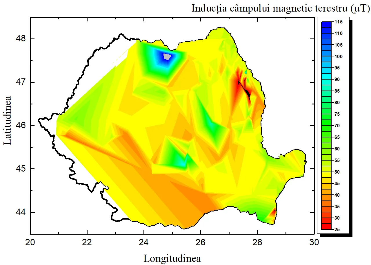 harta magnetica