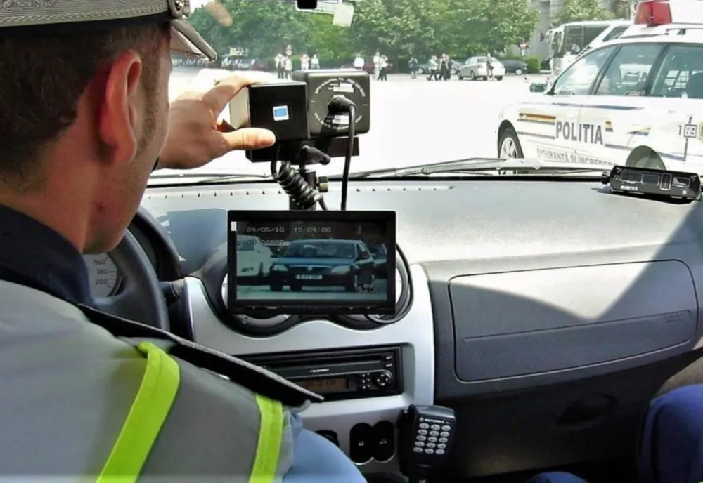 Surprins de aparatul radar! Ce au descoperit polițiștii la controlul de rutină