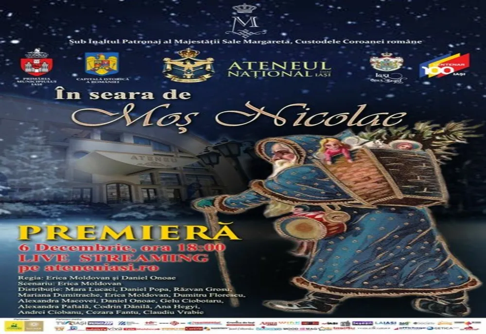 „În seara de Moș Nicolae”, premieră de teatru pentru copii