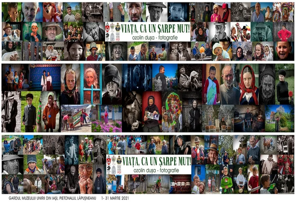 Artistul fotograf Ozolin Dușa, două expoziții în Iași