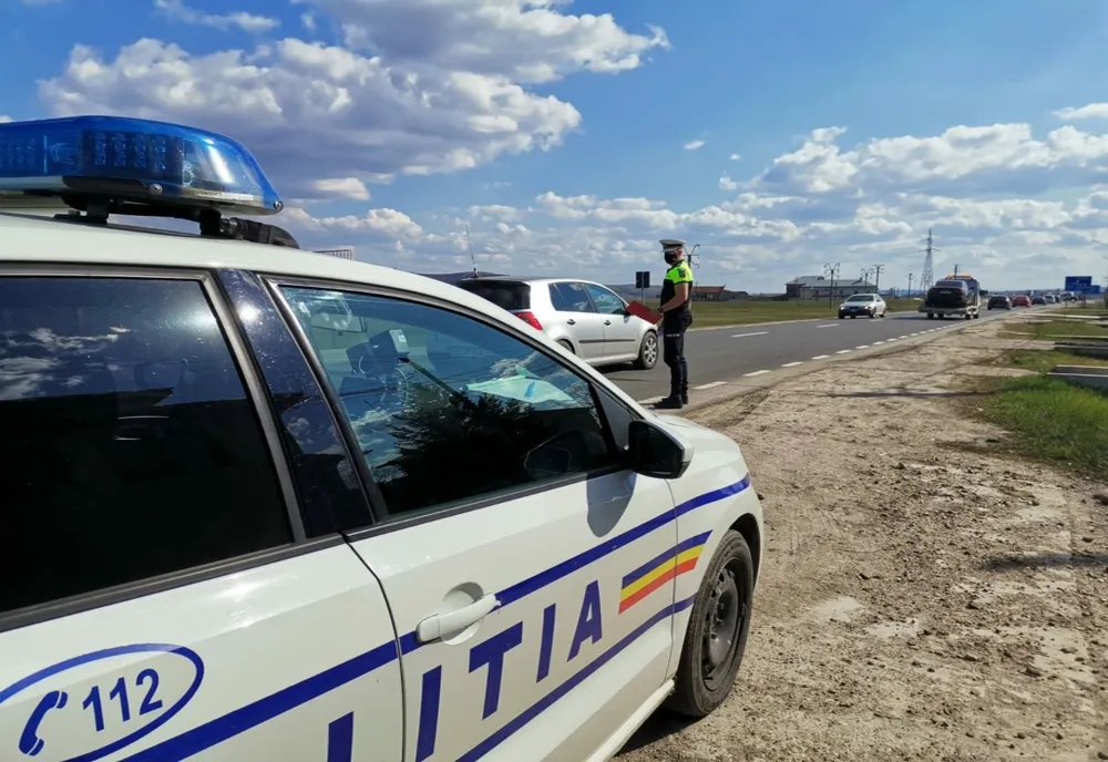 Ieșean prins la volan cu permisul de conducere suspendat în Ialomița