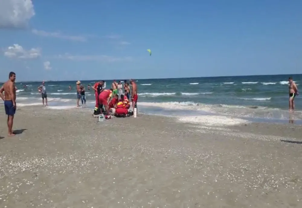 Intervenţie dramatică la Olimp. Un bărbat înecat este resuscitat