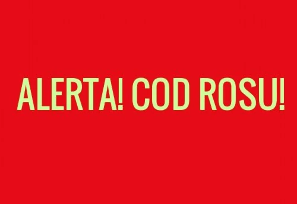 COD ROȘU de vijelii în județul Iași
