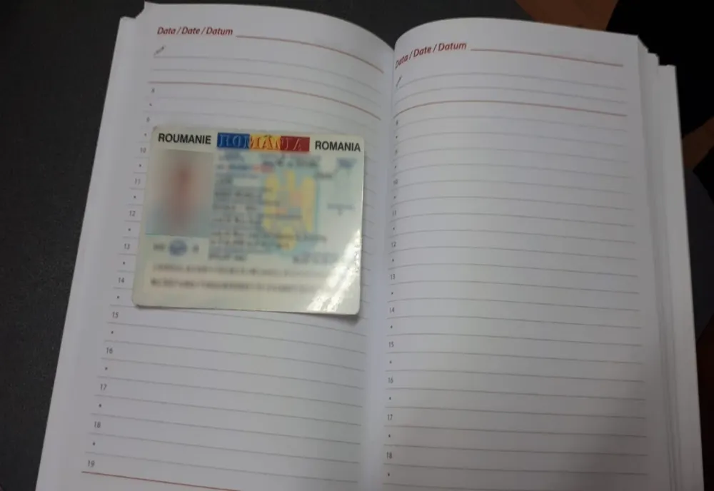 Ce au descoperit polițiștii de frontieră într-o agendă