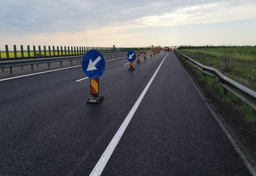 RESTRICȚII DE TRAFIC PE AUTOSTRADA A1 BUCUREȘTI-PITEȘTI, ÎNCEPÂND DE ASTĂZI