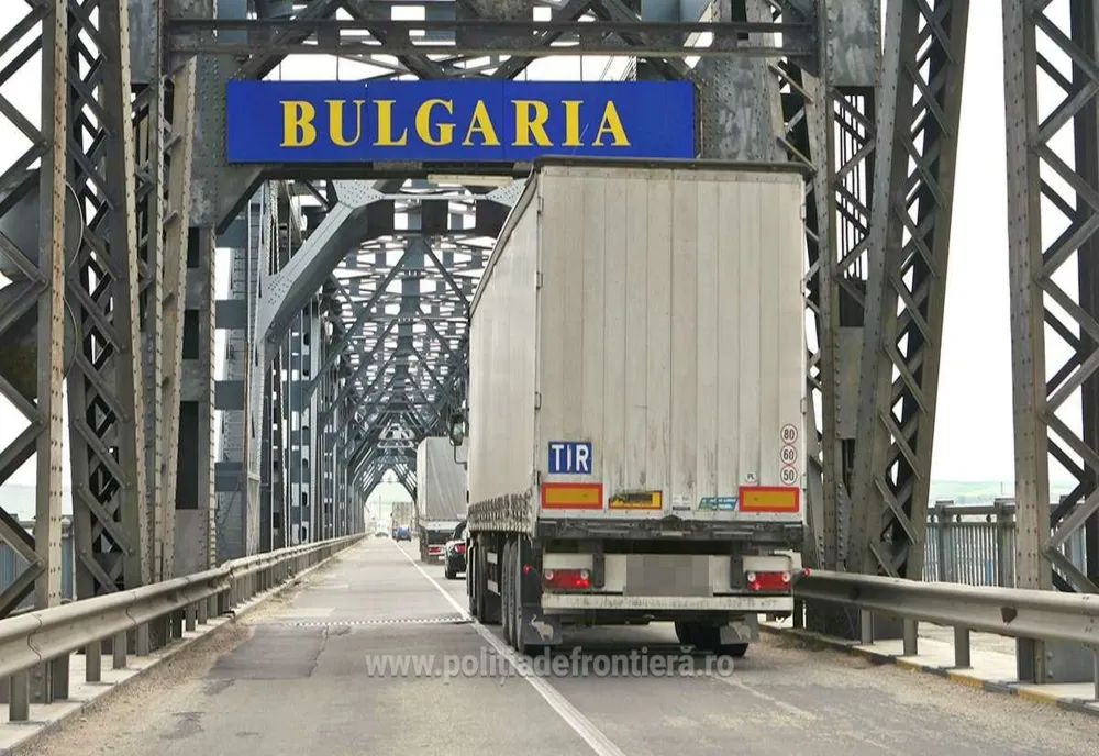 Podul Giurgiu-Ruse, închis pe un sens în partea bulgară