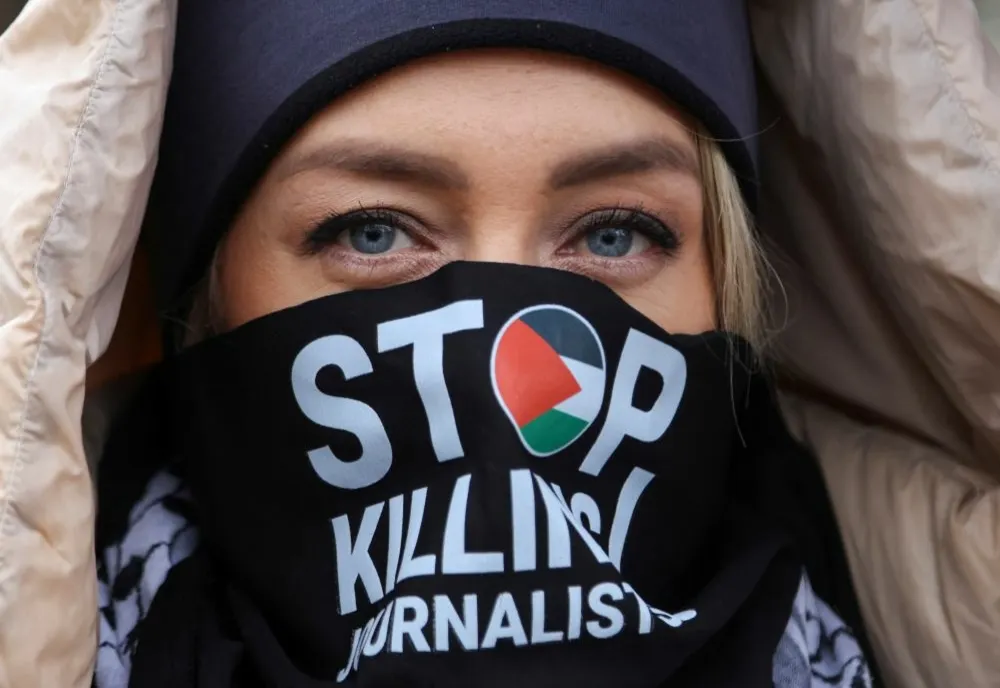 104 JURNALIŞTI UCIŞI ÎN 2024, DINTRE CARE PESTE JUMĂTATE ÎN FÂŞIA GAZA