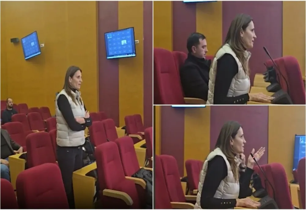 Anca Alexandrescu a descins la ședința Primăriei. Consilierii s-au speriat și au chemat Poliția -VIDEO