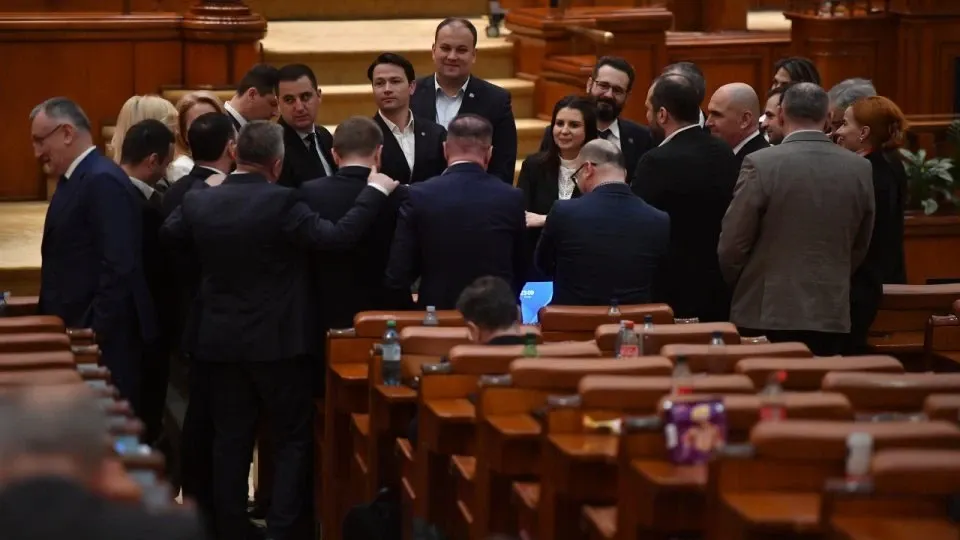 Moțiune de cenzură FOTO: Agerpres