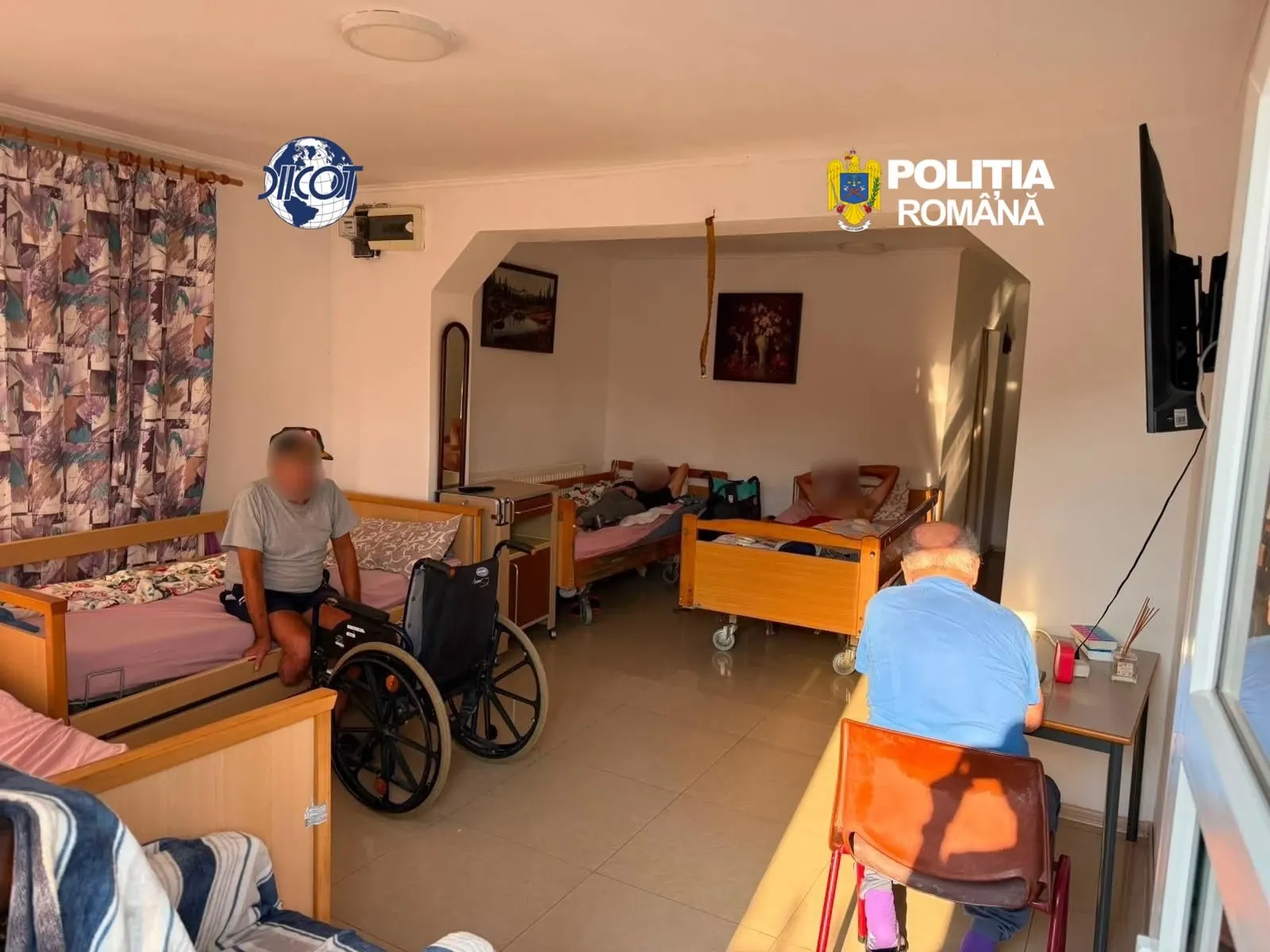 Azilul din Bihor al lui Viorel Pașca. Foto/Poliția