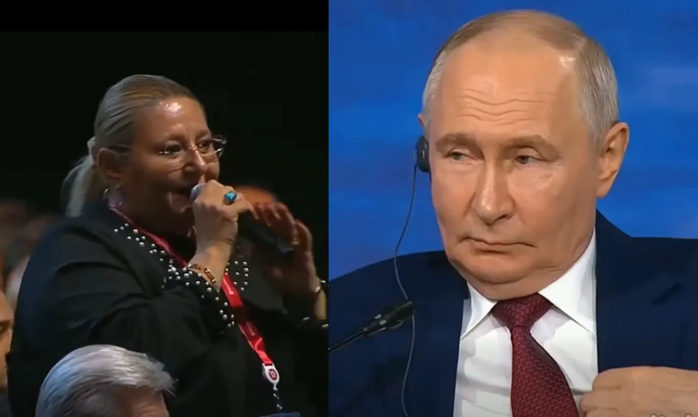 Diana Șoșoacă și Vladimir Putin