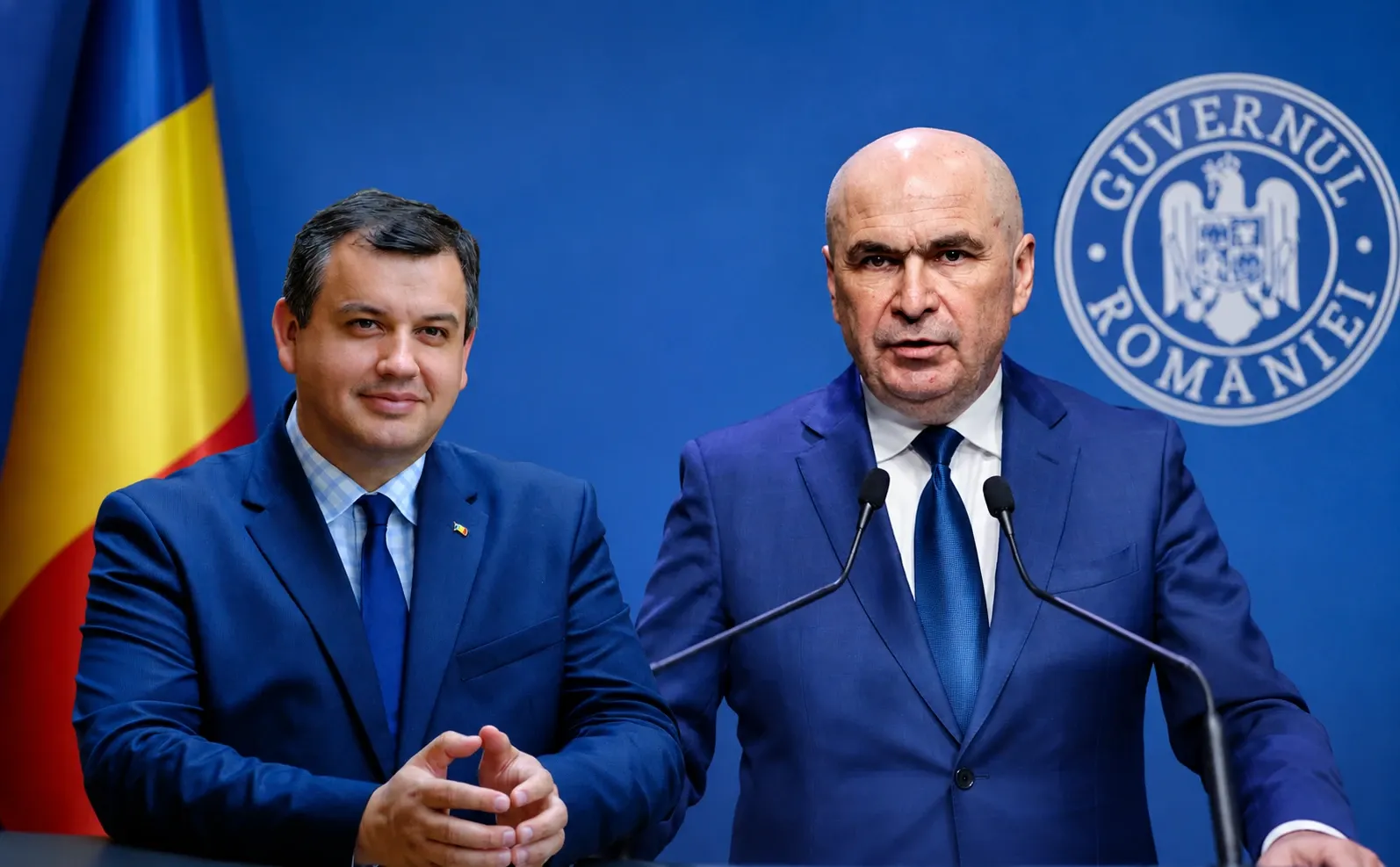 Eugen Tomac și Ilie Bolojan / Colaj Realitatea (AI)