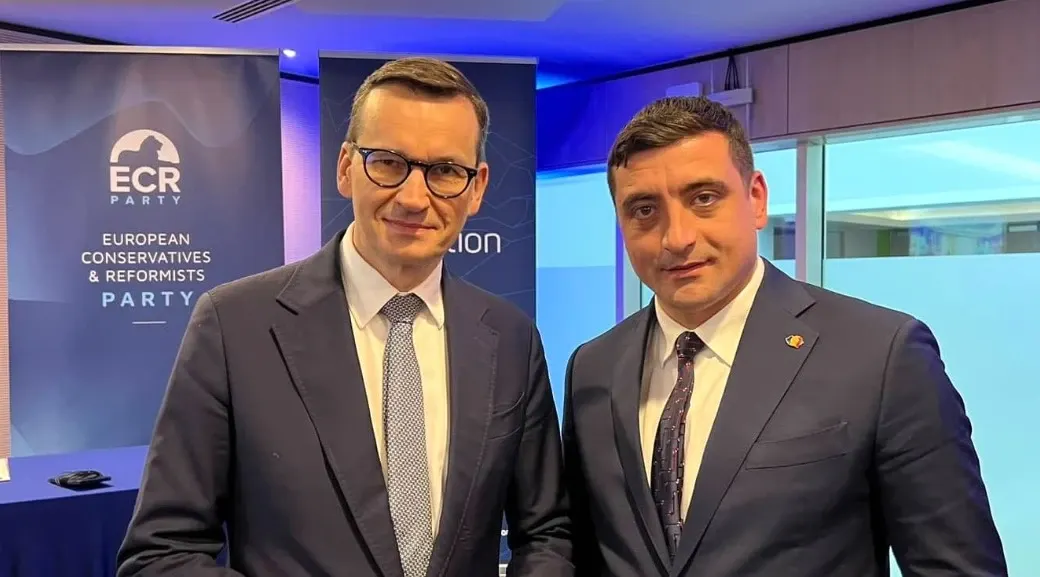 George Simion, reconfirmat vicepreședinte al ECR