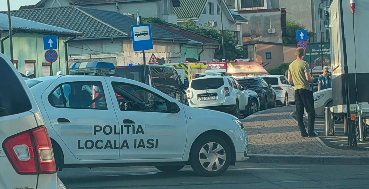 Incendiu la Palas Campus Iași