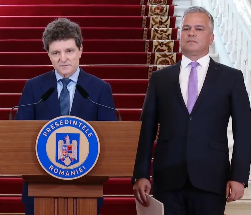 Adrian Veștea și Nicușor Dan