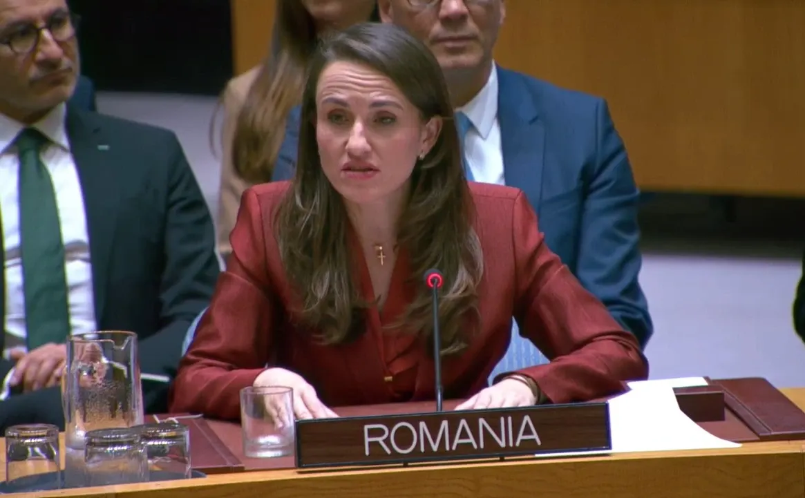 Oana Țoiu la Consiliul se Securitate al ONU