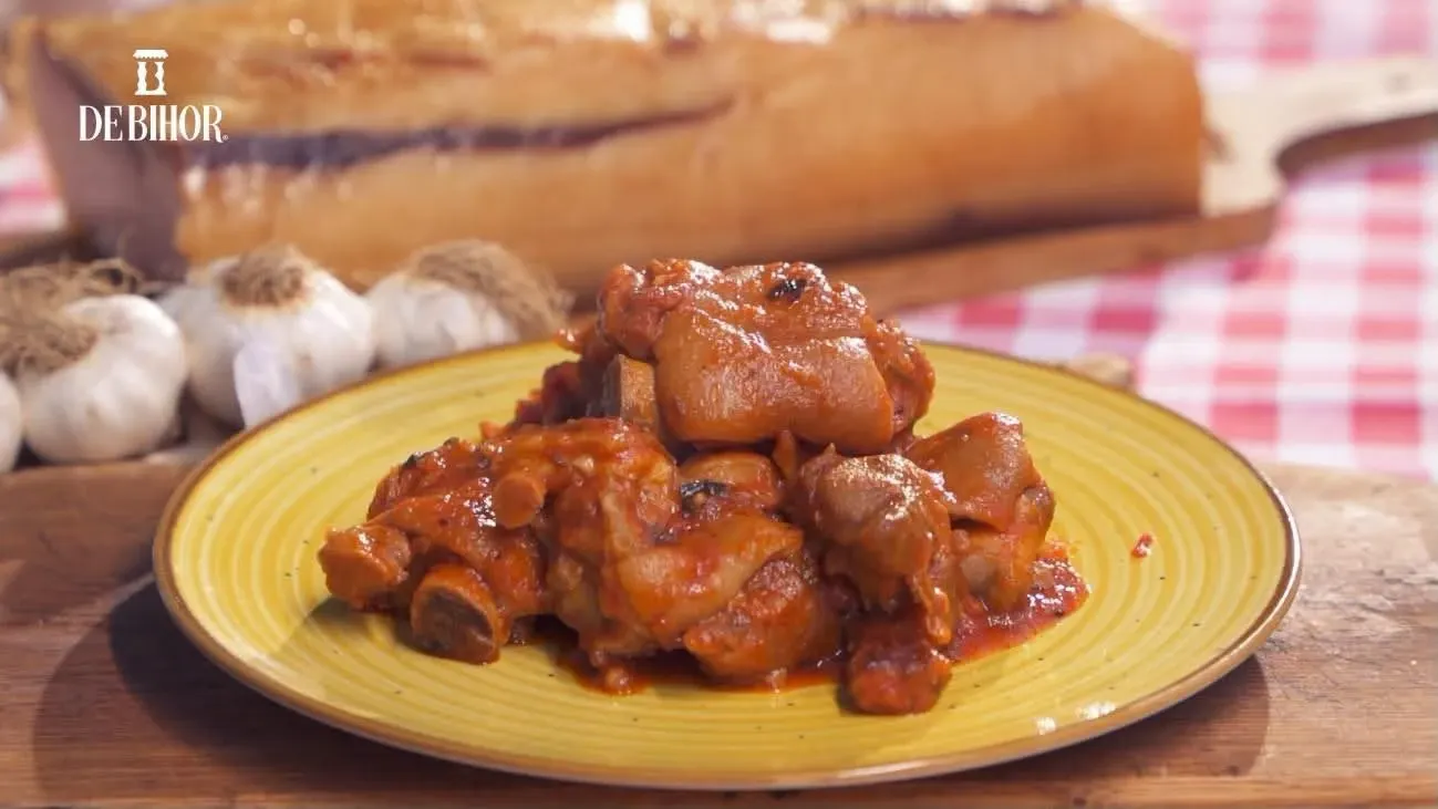 Tocană de unghii de porc De Bihor