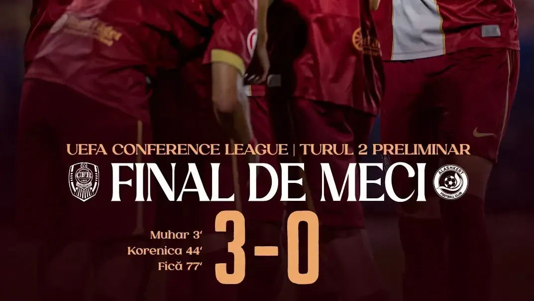 CFR Cluj rămâne în cupele europene