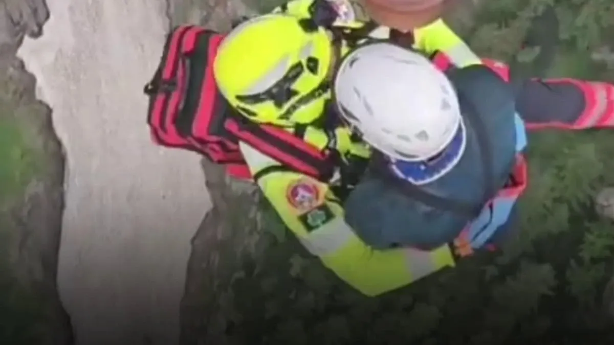 Operațiunea de salvare din Munții Bucegi