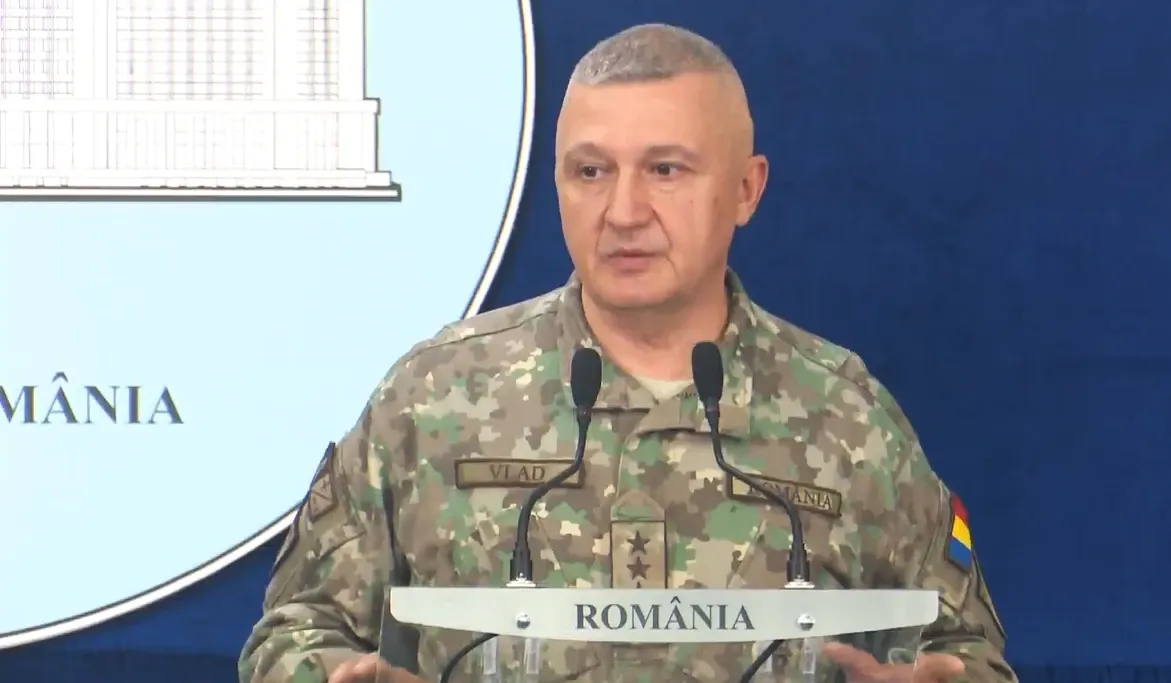 Șeful Statului Major al Apărării, generalul Gheorghiță Vlad